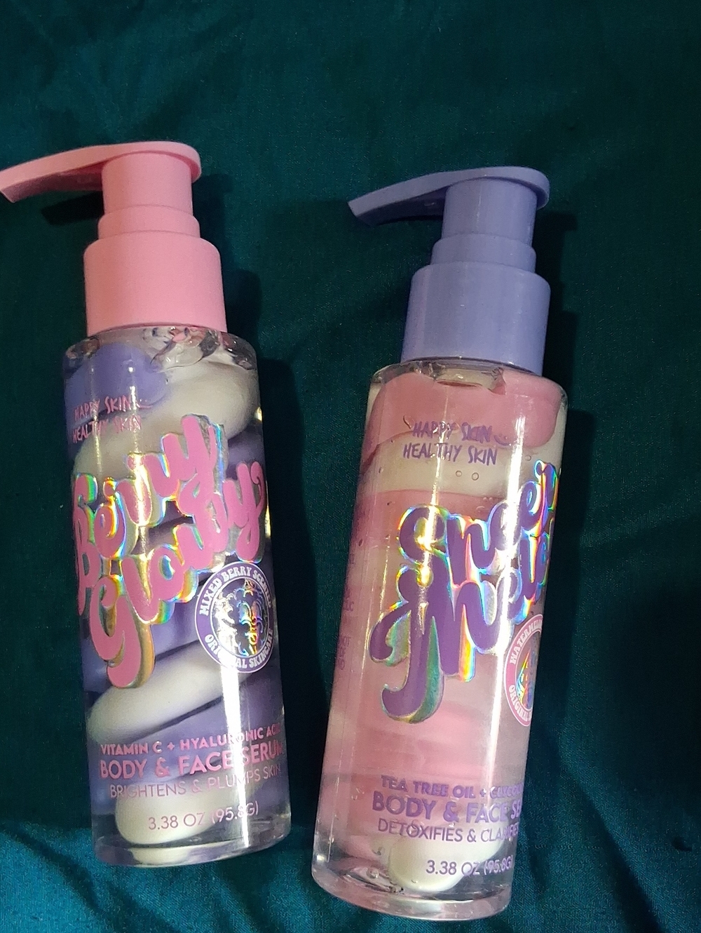 Galaxy By Harvic Body & Face Serum Duo — Pink and Lavender Pumps